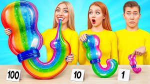 100 Слоев Еды Челлендж _ Забавные Кухонные Лайфхаки