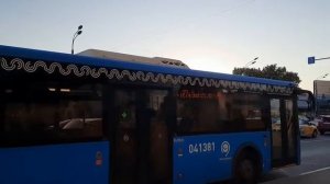 «Редчайший маршрут!» автобус Лиаз-5292.65 следует по маршруту т27к