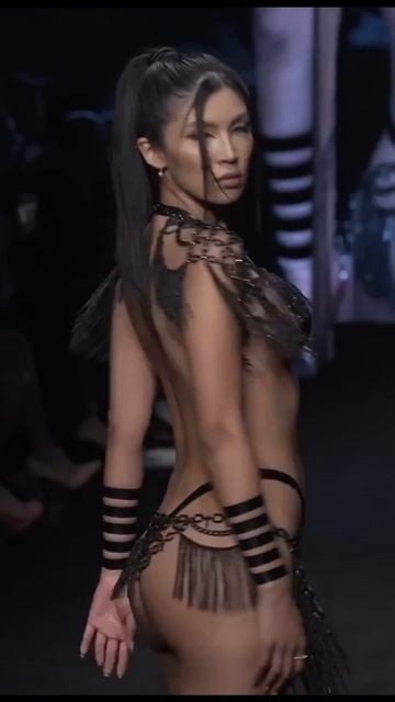 Black Tape Project LAFW #shorts #short #bikini #hottyfit