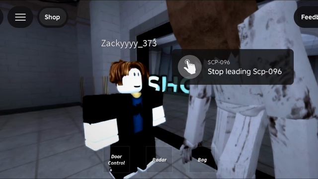 How to apply a containment bag on SCP-096! Demonstration 