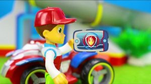 Щенячий патруль и их техника  🚁🚌🚒 Видео с игрушками детям