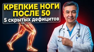 После 50 ноги слабеют не от возраста! 5 скрытых дефицитов, из-за которых тают мышцы