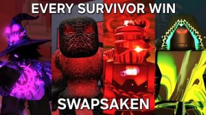 Побеждаем с каждым выжившим — Swapsaken (Roblox)