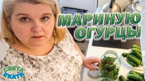 Мариную огурцы