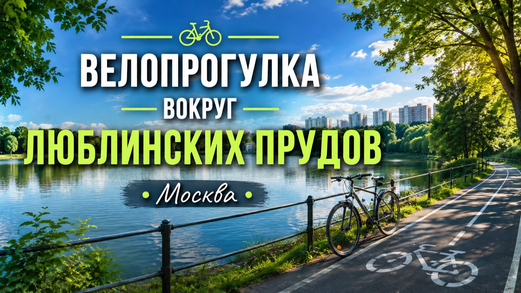 Велопрогулка вокруг Люблинских прудов