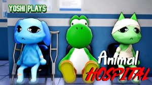ЙОШИ ИГРАЕТ - РОБЛОКС ЖИВОТНАЯ БОЛЬНИЦА !!!