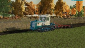 Farming Simulator 22 карта Варваровка!.Большой колхоз.Осенняя пахота. Серия 9!