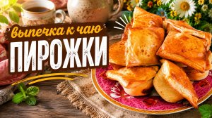 Пирожки к чаю! Домашняя выпечка.