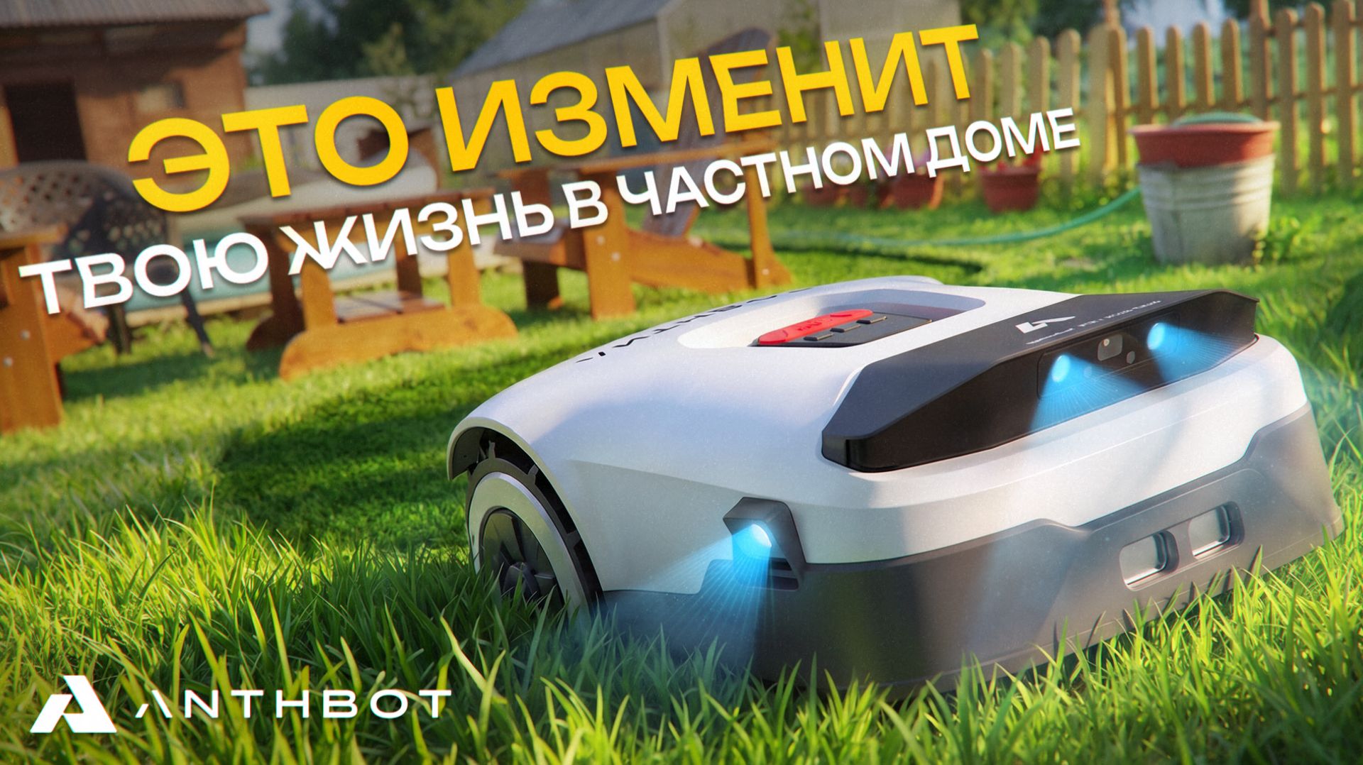 Я отдал газон роботу — Anthbot Genie 800 RTK. Честный тест