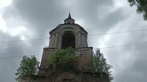 68. Подъём на колокольню церкви Богоявления Господня... Село Курино...