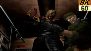 Resident Evil 3: Nemesis (1999) - Смерть Михаила (Улучшенное качества до 8K 60FPS)