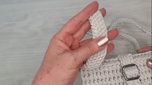 2 часть. Ручка для сумки крючком