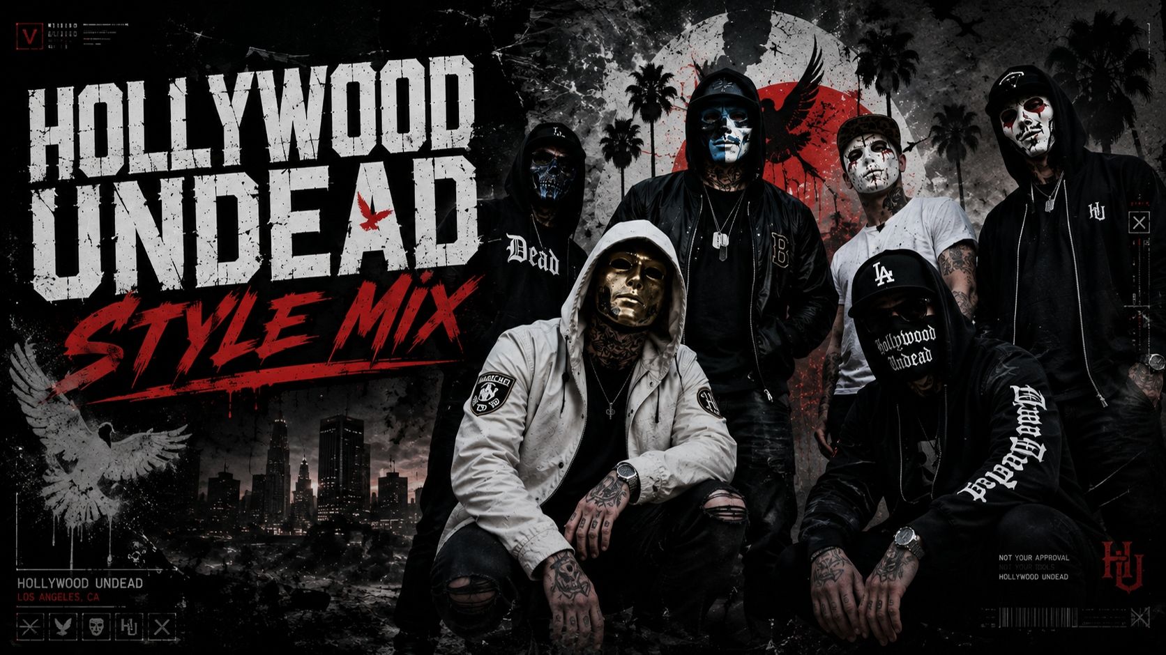 Hollywood Undead & Deuce - Neon Graveyard V2 (Style Mix, New 2026)