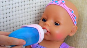 Are you sleeping with Polina and baby doll morning routine