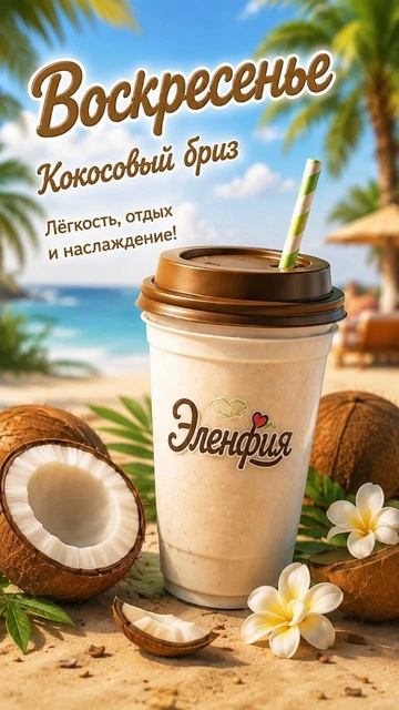 ВС: кокосовый бриз 🥥