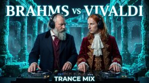 Brahms vs Vivaldi x Trance Mix  Mystical Temple Trance for Deep Energy & Focus