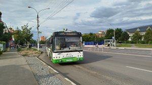 Автобус ЛиАЗ-6213.22 остановка Микрорайон Аверьянова (Дмитров) 24.07.2026