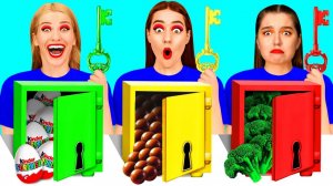 Выбери Правильный Ключ Челлендж # Съедобная Битва от Fun Challenge