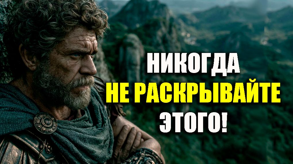 НИ ОДНОМУ ЧЕЛОВЕКУ НЕ РАССКАЗЫВАЙТЕ ЭТОГО! | Стоицизм.