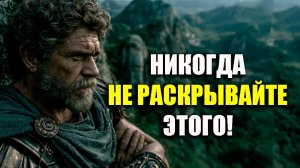 НИ ОДНОМУ ЧЕЛОВЕКУ НЕ РАССКАЗЫВАЙТЕ ЭТОГО! | Стоицизм.