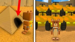 Маленькая пирамида в пустыне Бемотеп — прохождение игры Super Bear Adventure