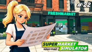ПЫТАЮСЬ СФОРМИРОВАТЬ ОТДЕЛЫ ▻ Supermarket Simulator🛒 #22