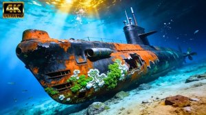 Реставрация USS Scorpion SSN-589 спустя 50 лет на глубине 3000 метров