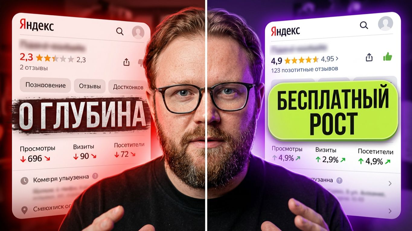 Глубина просмотров: как БЕСПЛАТНО поднять карточку в Яндекс Картах