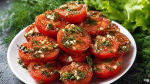 Боже, как вкусно!  Теперь помидоры готовлю только так! Съедают за 5 минут