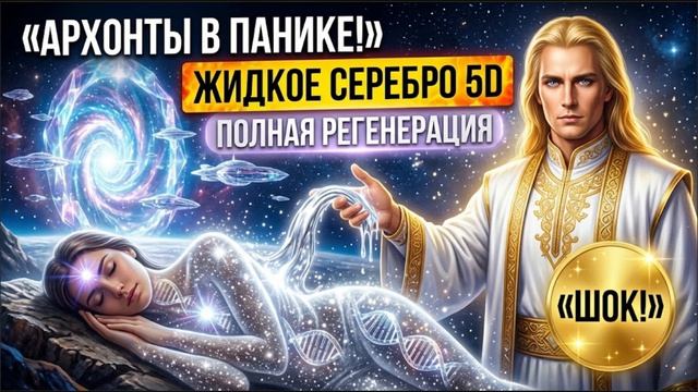 [ШОК] ЭФИРНАЯ РЕГЕНЕРАЦИЯ: Исцеление жидким серебром (Аштар Шеран)