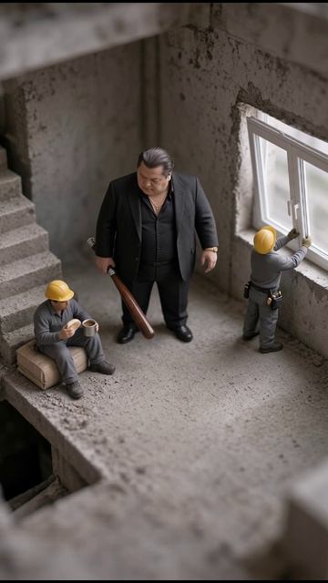 КОГДА НАЧАЛЬНИК ПРИЕХАЛ НА СТРОЙКУ 😂