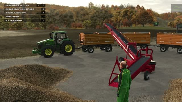 Farming Simulator 25 - продать гору картошки