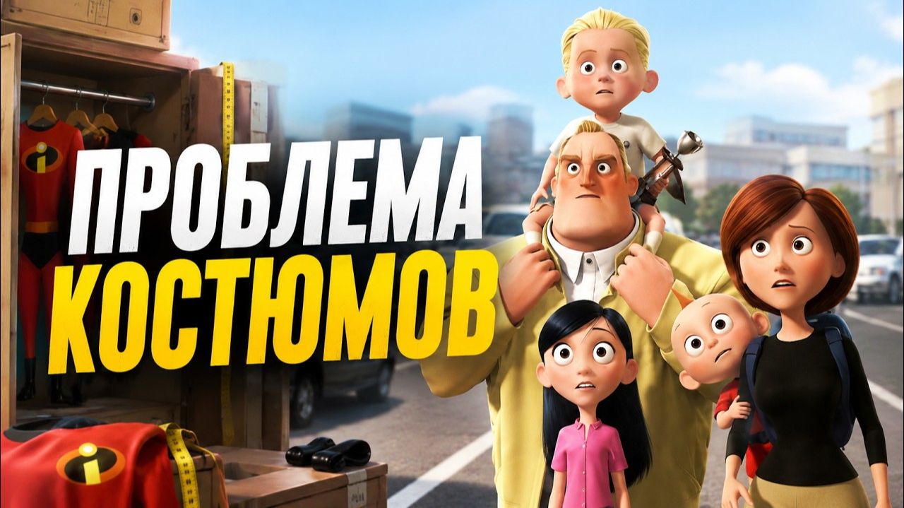 [Axis Comics] - Как Суперсемейка решила проблему супергеройских костюмов