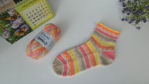 Летние носочки из Forza Summer от YarnArt. Обзор пряжи 🧶🧦