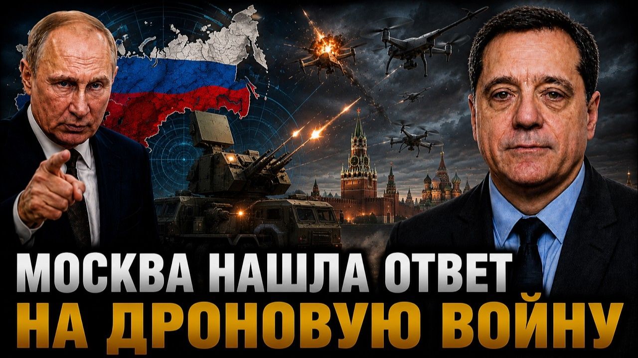 МОСКВА НАШЛА ОТВЕТ НА ДРОНОВУЮ ВОЙНУ