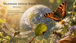 Маленькие жители Земли! Насекомые.