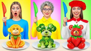 Кулинарный Челлендж_ Я против Бабушки с Животными _ Кто Победит в Кулинарной Битве