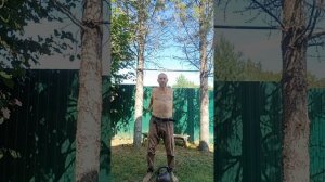 разминка с гирей 16 кг