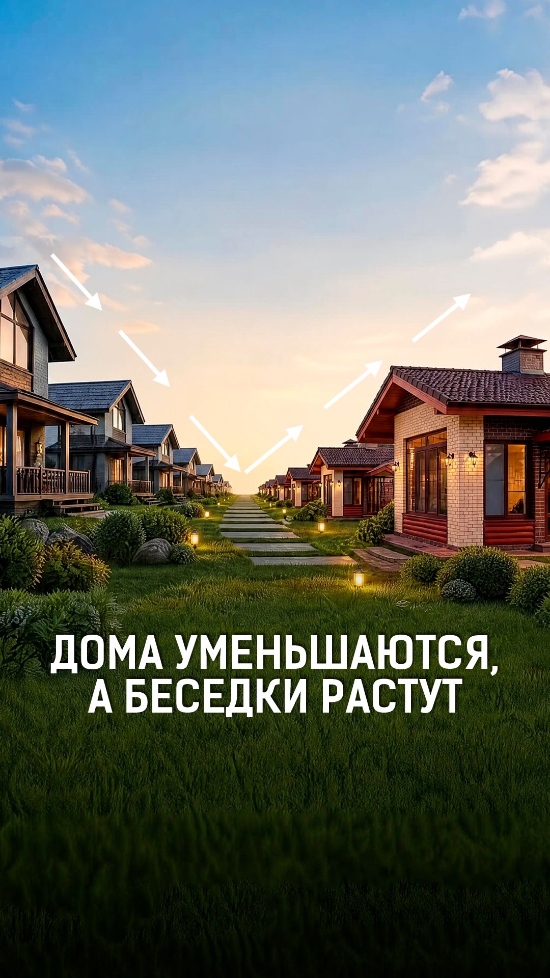 Почему беседки растут, а дома уменьшаются: новая философия загородной жизни