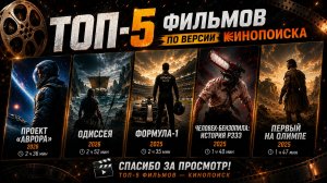 «Топ-5 фильмов по дате выхода на Кинопоиске»