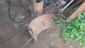 Самодельная КАРТОФЕЛЕ КОПАЛКА ШВЫРЯЛКА.