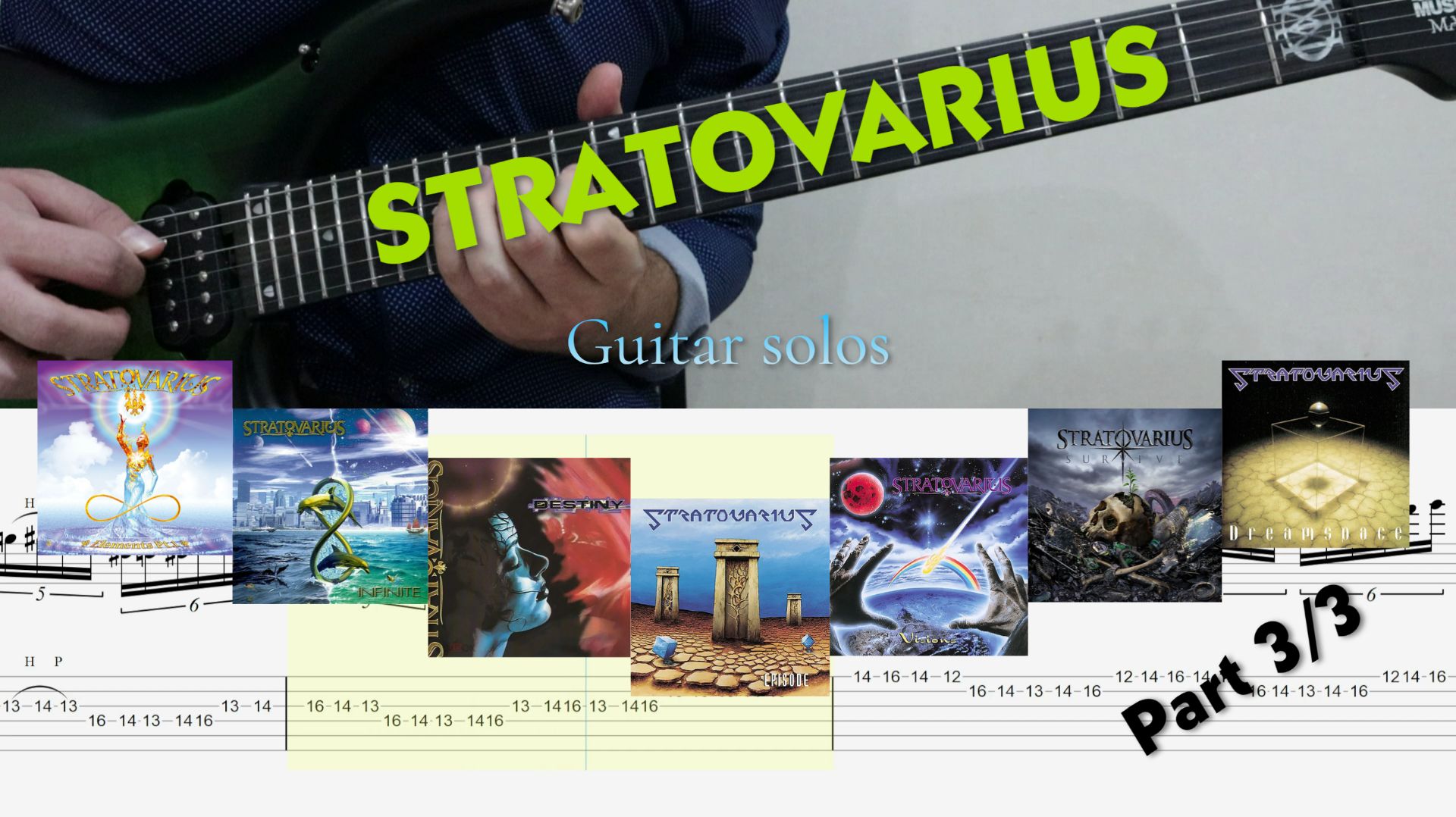 Stratovarius гитарные соло + табулатура (Expert)