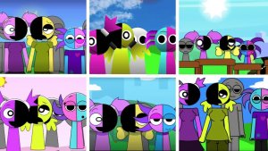 Incredibox - Sprunki но ТОЛЬКО SEMIHEMI и KIKI и BOUBA