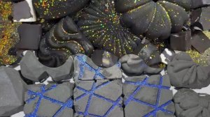 ASMR crush chalk ◼️⬛️◼️2в1
