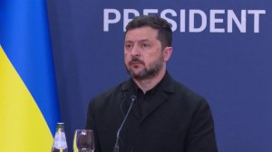 Громким скандалом обернулась пресс-конференция с участием Зеленского в Сербии.