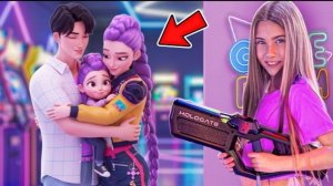 МЫ СПАСЛИ МАЛЫШКУ РУМИ, ДОЧЬ ОХОТНИКА НА ДЕМОНОВ ИЗ K-POP-СЕРИАЛА В РЕАЛЬНОЙ ЖИЗНИ!
