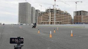 Gymkhana GP 2026 stage4 / Шаравин Лев KTM duke 390 / heat1 (0:59.148)