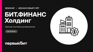 БИТ.ФИНАНС Холдинг: единая система для сложных финансовых процессов | Первый Бит