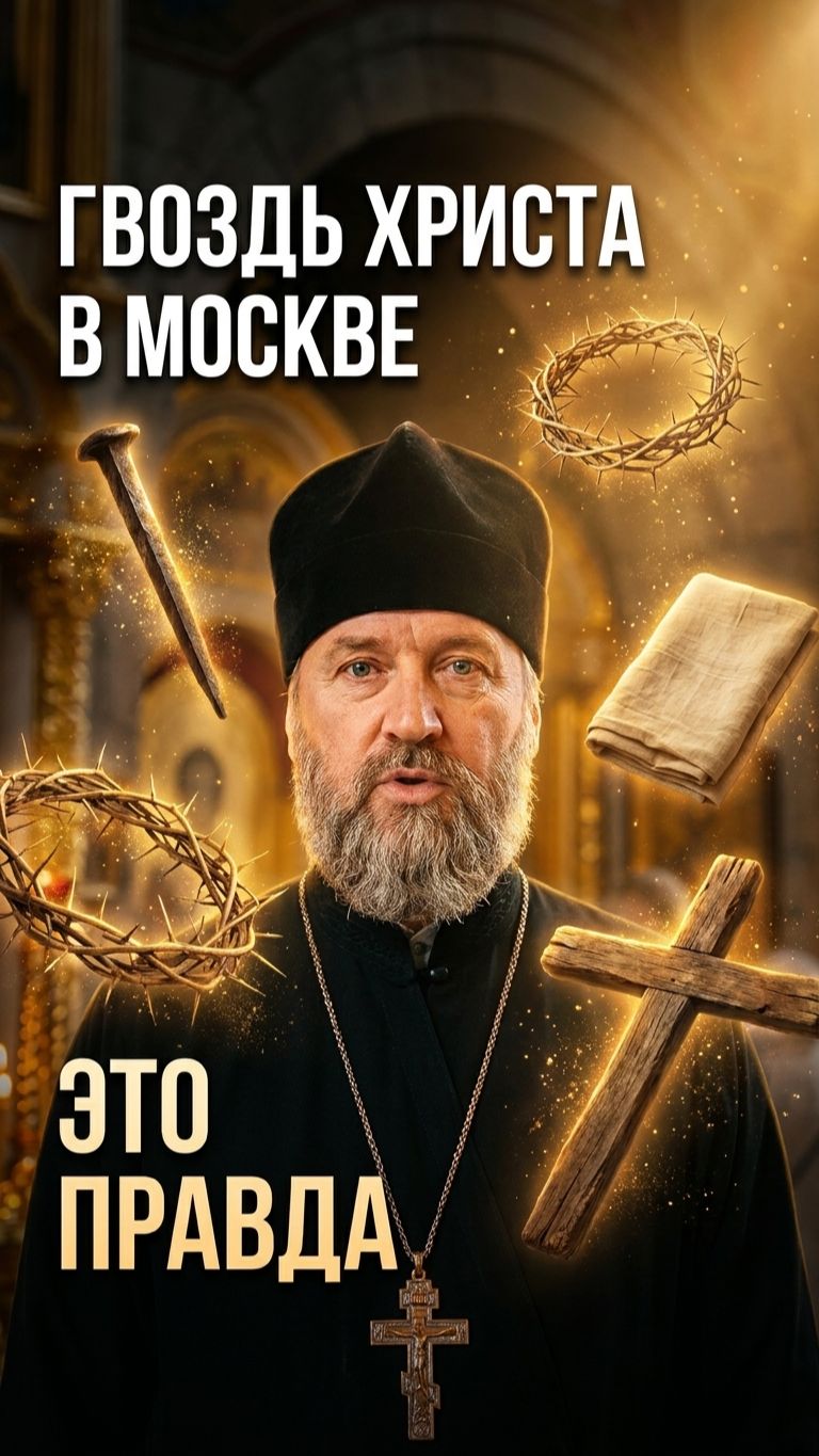 ✝️ Реликвии, связанные с Христом, существуют. И к ним можно прийти