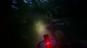 Вечерняя покатушка, девочка чуть не размоталась. (Альфа 110, Irbis ttr 110, Racer ranger 200) )